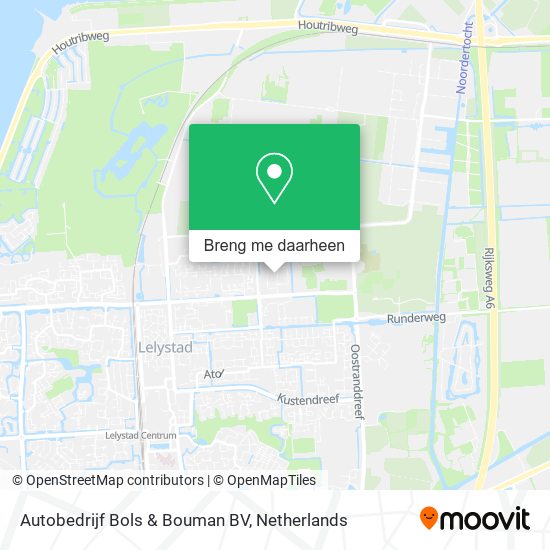 Autobedrijf Bols & Bouman BV kaart