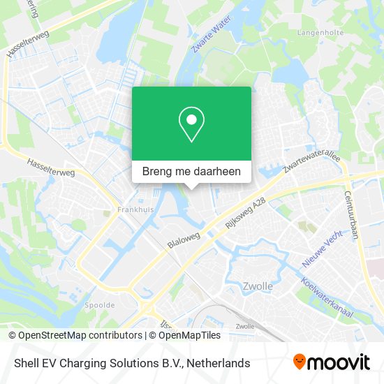 Shell EV Charging Solutions B.V. kaart