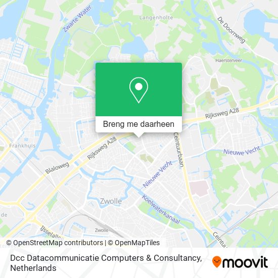 Dcc Datacommunicatie Computers & Consultancy kaart