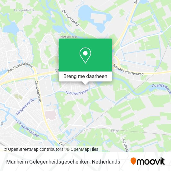 Manheim Gelegenheidsgeschenken kaart