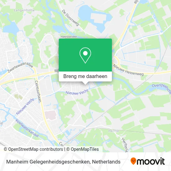 Manheim Gelegenheidsgeschenken kaart