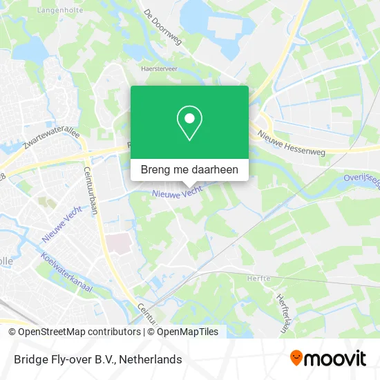 Bridge Fly-over B.V. kaart