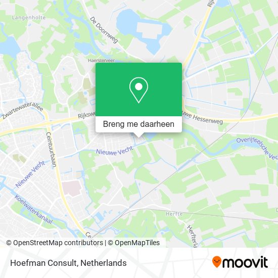 Hoefman Consult kaart
