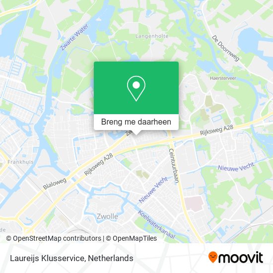 Laureijs Klusservice kaart