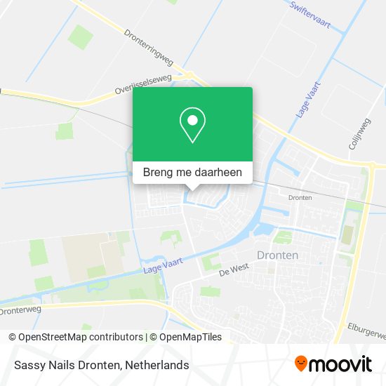 Sassy Nails Dronten kaart