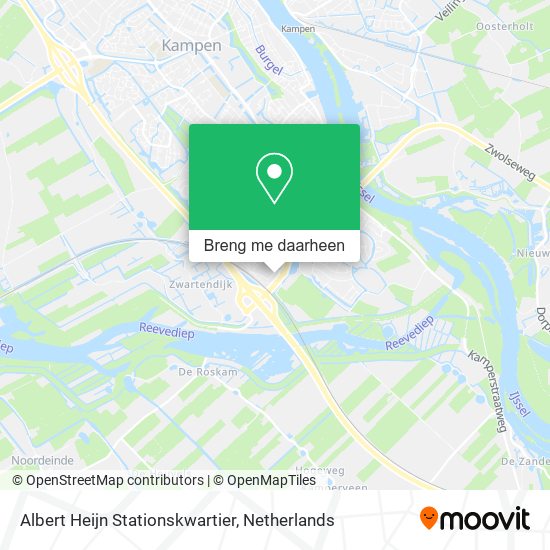 Albert Heijn Stationskwartier kaart