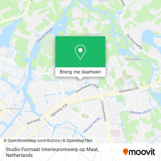 Studio Formaat Interieurontwerp op Maat kaart