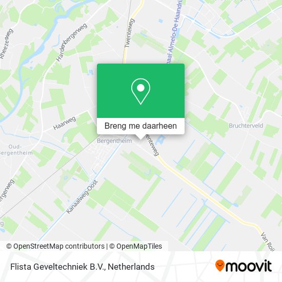 Flista Geveltechniek B.V. kaart