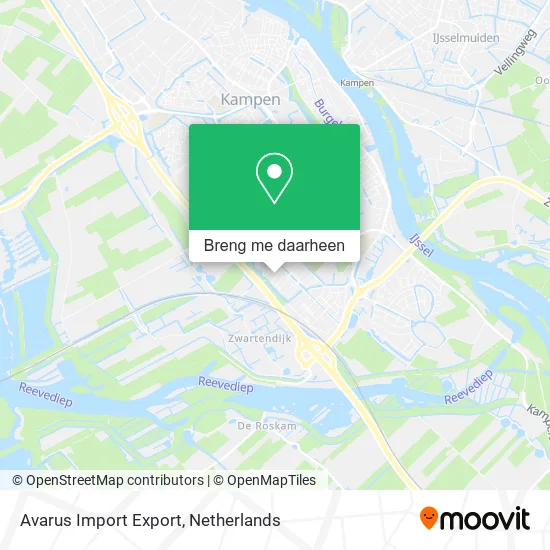 Avarus Import Export kaart