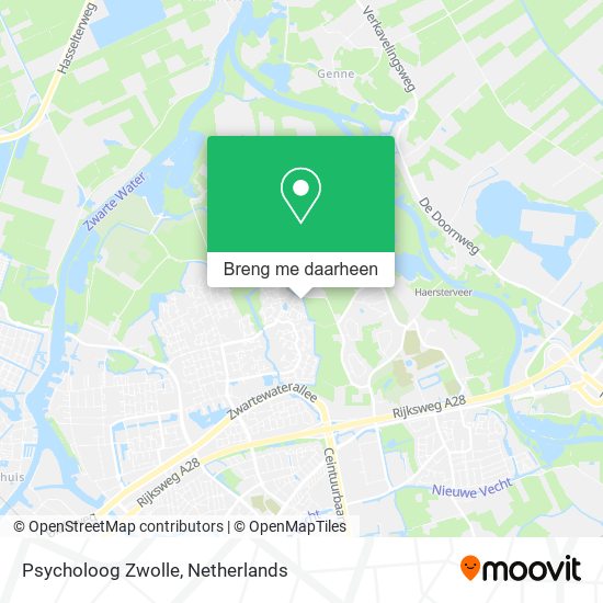 Psycholoog Zwolle kaart