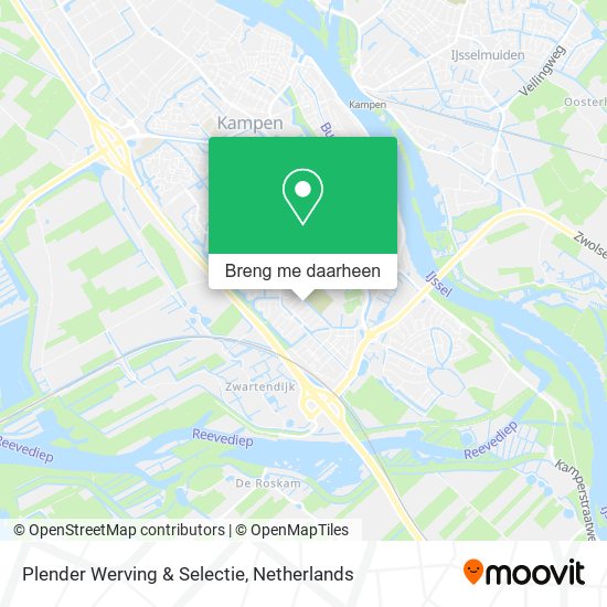 Plender Werving & Selectie kaart