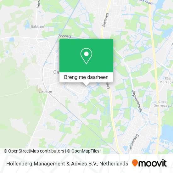 Hollenberg Management & Advies B.V. kaart