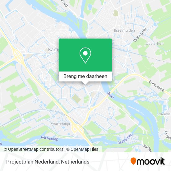 Projectplan Nederland kaart