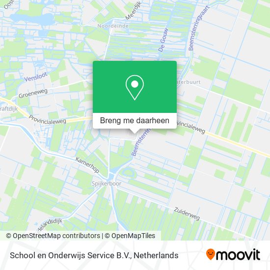 School en Onderwijs Service B.V. kaart