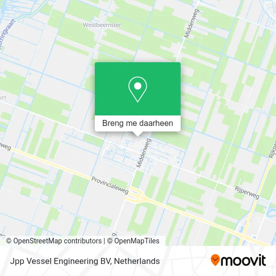Jpp Vessel Engineering BV kaart