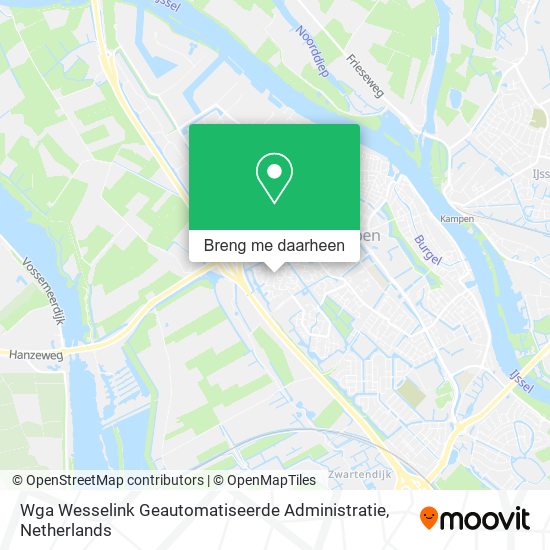 Wga Wesselink Geautomatiseerde Administratie kaart