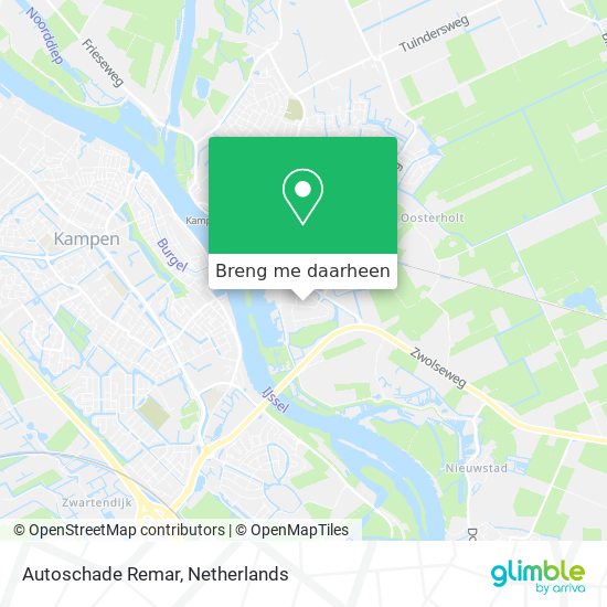 Autoschade Remar kaart