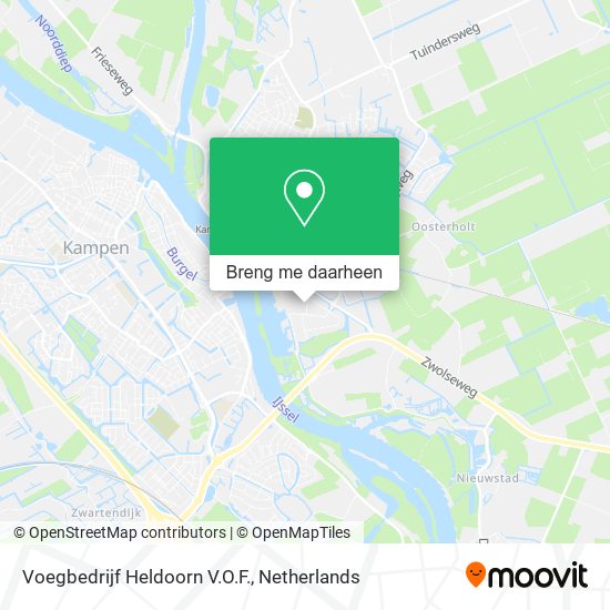 Voegbedrijf Heldoorn V.O.F. kaart