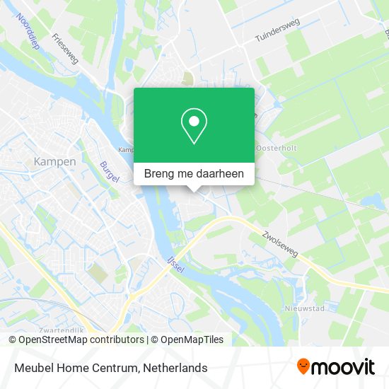 Meubel Home Centrum kaart