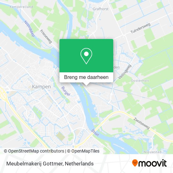 Meubelmakerij Gottmer kaart