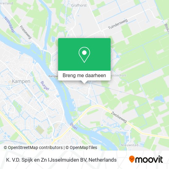 K. V.D. Spijk en Zn IJsselmuiden BV kaart