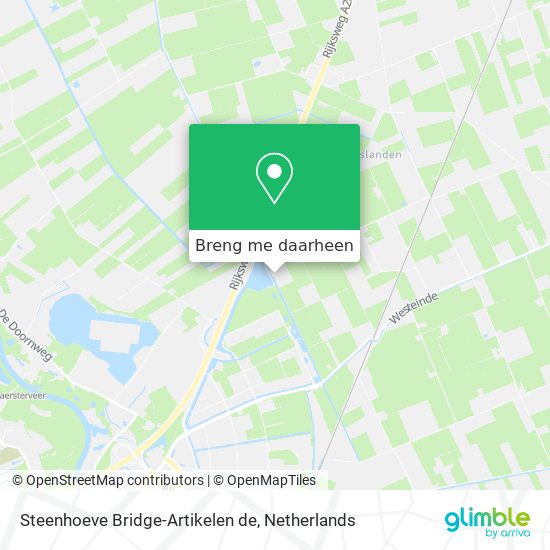 Steenhoeve Bridge-Artikelen de kaart