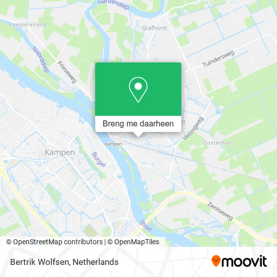 Bertrik Wolfsen kaart