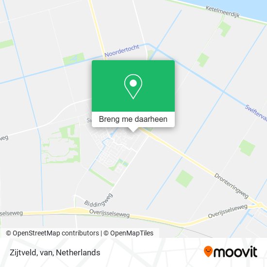 Zijtveld, van kaart