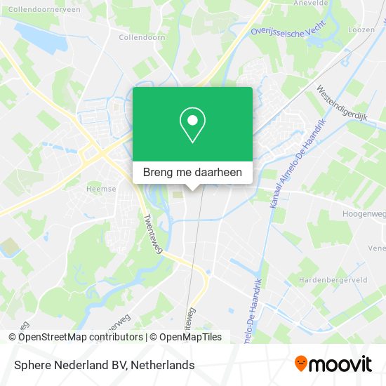 Sphere Nederland BV kaart