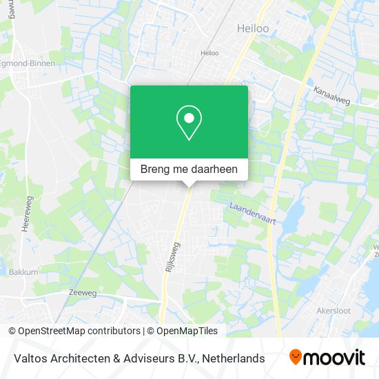 Valtos Architecten & Adviseurs B.V. kaart