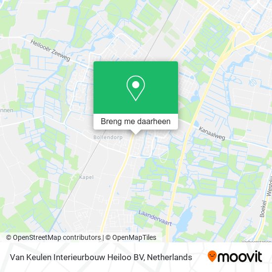 Van Keulen Interieurbouw Heiloo BV kaart