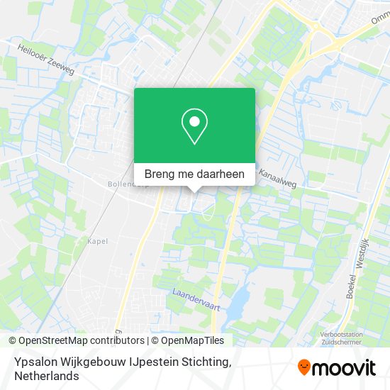 Ypsalon Wijkgebouw IJpestein Stichting kaart