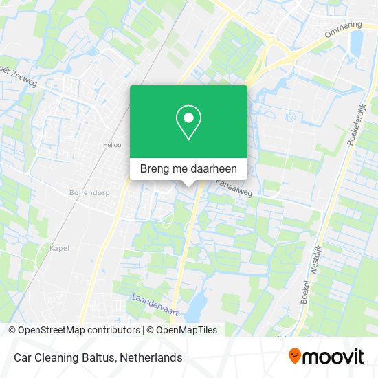 Car Cleaning Baltus kaart