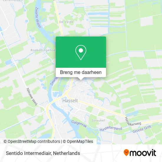 Sentido Intermediair kaart