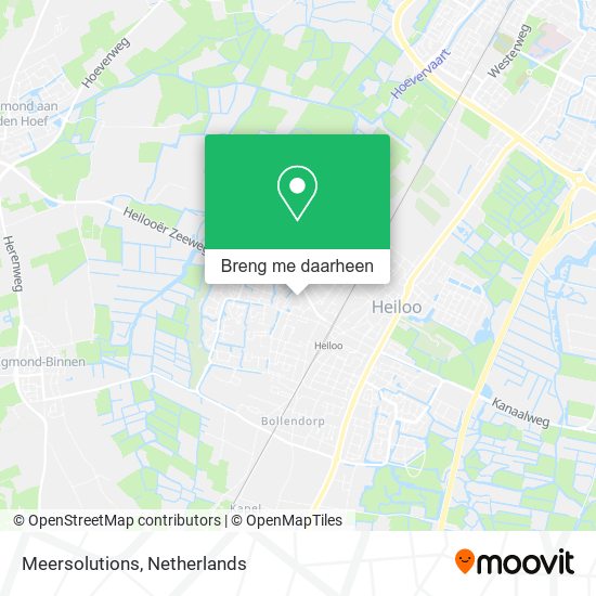 Meersolutions kaart