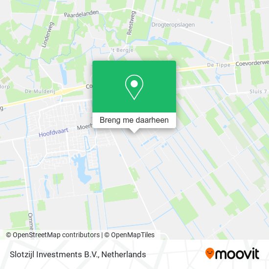 Slotzijl Investments B.V. kaart