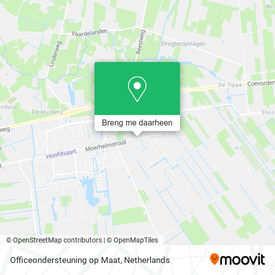 Officeondersteuning op Maat kaart