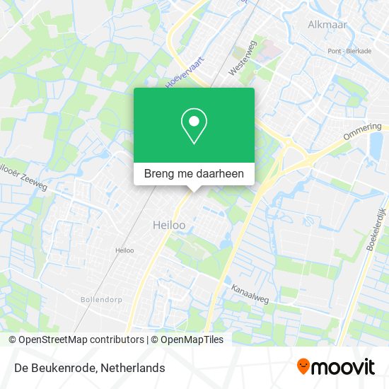 De Beukenrode kaart