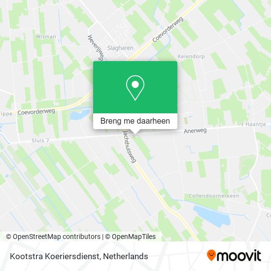 Kootstra Koeriersdienst kaart