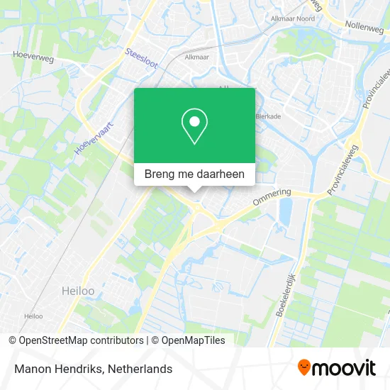 Manon Hendriks kaart