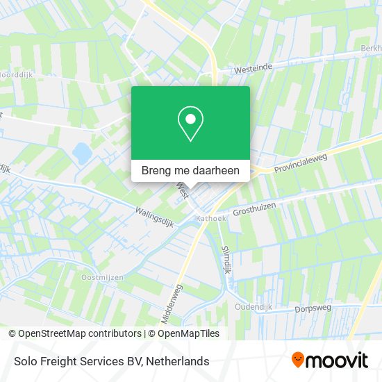 Solo Freight Services BV kaart
