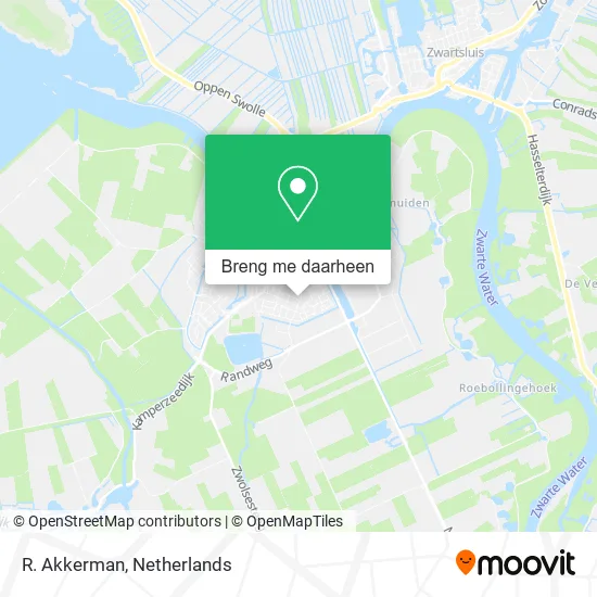 R. Akkerman kaart