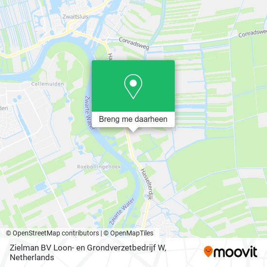 Zielman BV Loon- en Grondverzetbedrijf W kaart