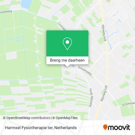 Harmsel Fysiotherapie ter kaart