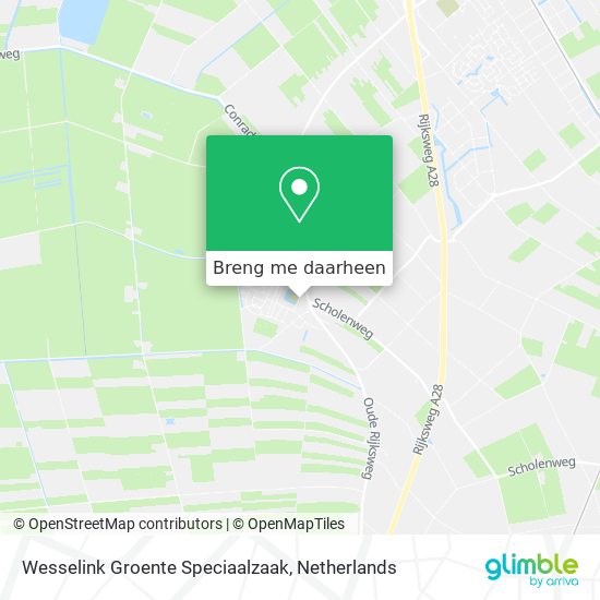 Wesselink Groente Speciaalzaak kaart