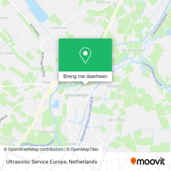 Ultrasonic Service Europe kaart