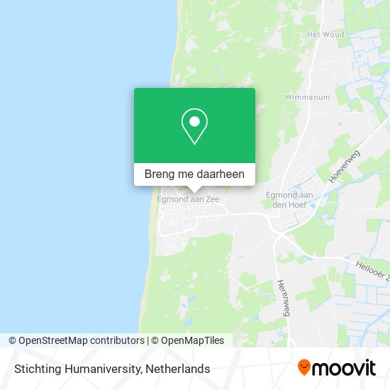 Stichting Humaniversity kaart