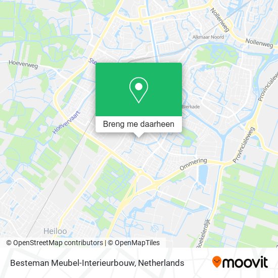 Besteman Meubel-Interieurbouw kaart