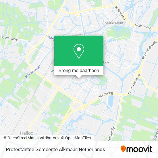 Protestantse Gemeente Alkmaar kaart