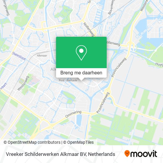 Vreeker Schilderwerken Alkmaar BV kaart